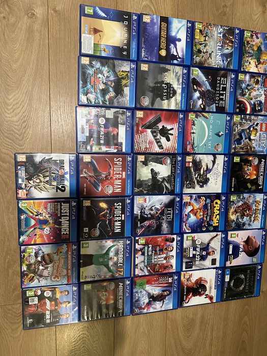 Gry Ps4 slim Pro Ps5 lego minecraft fifa NFS spiderman sprzedam zamien