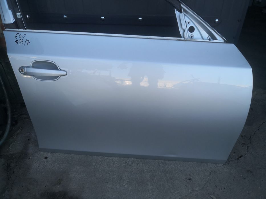 Drzwi prawe przednie BMW e60 e61 titansilber 354/7 prawy przód
