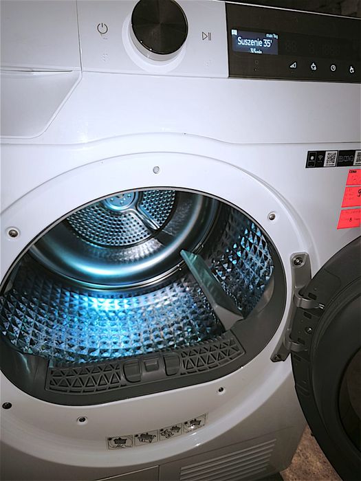 Moja prywatna roczna suszarka Samsung z pompą ciepła. 9 kg. Dzis1499zł
