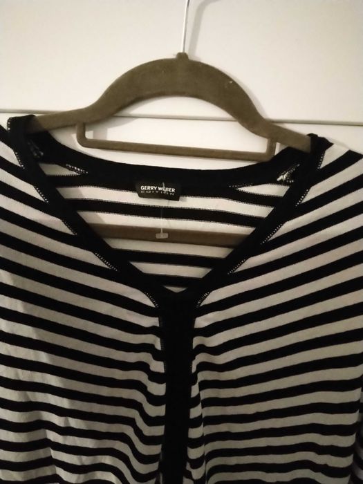 Sweter w paski  damski