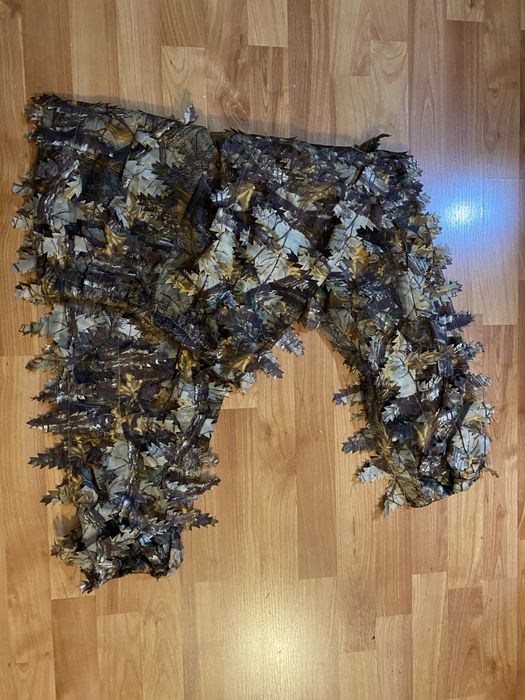 Maskowanie / Ghillie kamuflaż 3D + maska na twarz