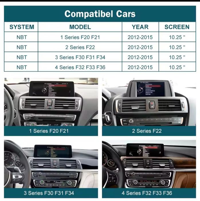 Display multimedia para BMW série 3