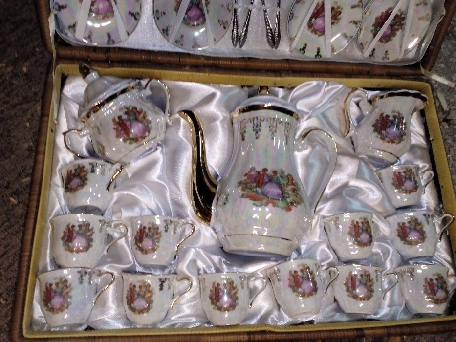 serviço de chá de porcelana da Bavaria431551541287342083
