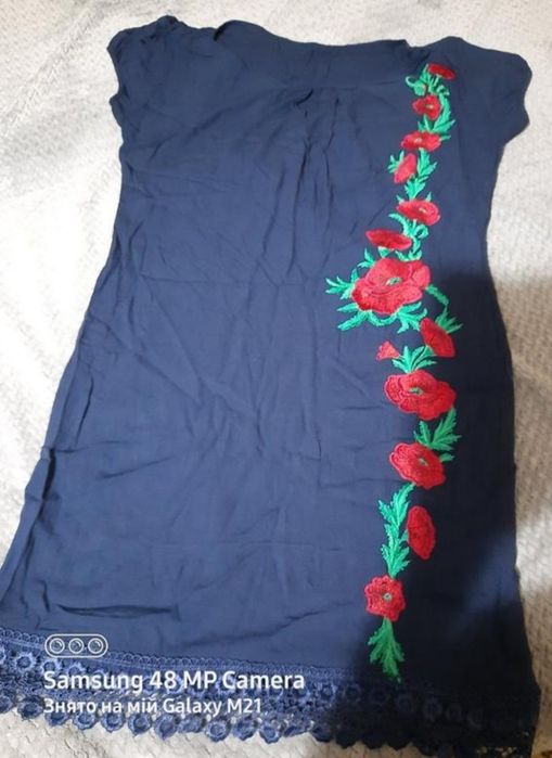 Платье вышиванка 52 размер