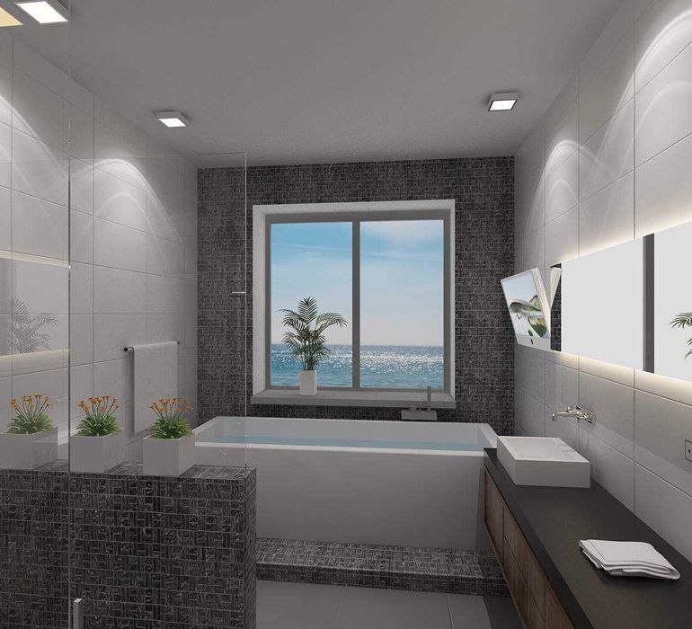 Продажа дома в Совиньоне. Вид на море. Под чистовую отделку. Проект.