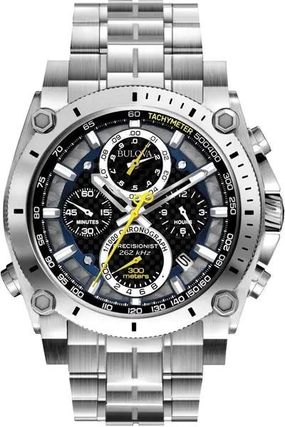 Bulova Precisionist Chronograph 96G175 męski – pudełko, idealny stan