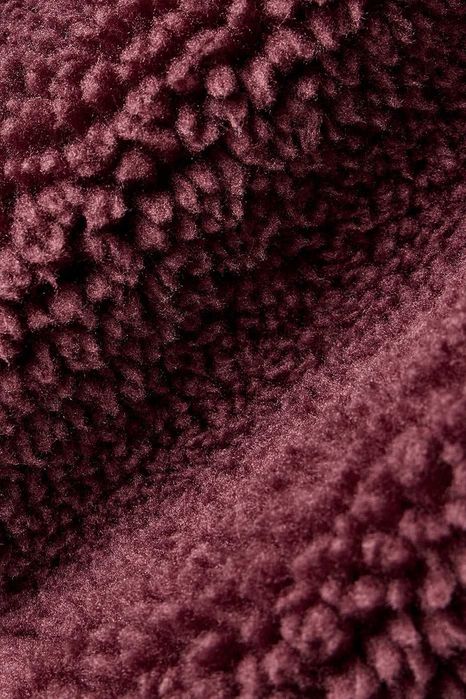 Куртка Alo Yoga Sherpa Edge Bomber Burgundy Truffle