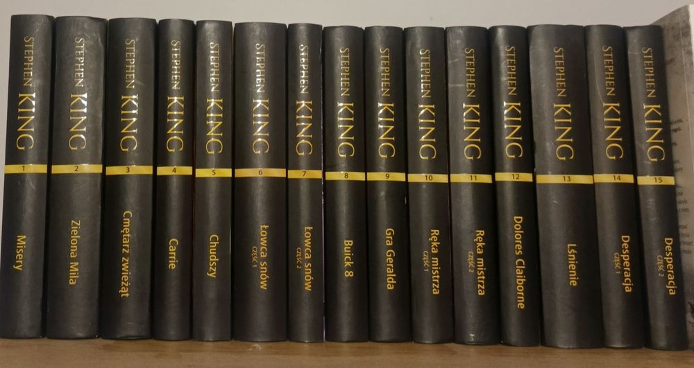 Seria "Kolekcja Mistrza Grozy" - Stephen'a King'a