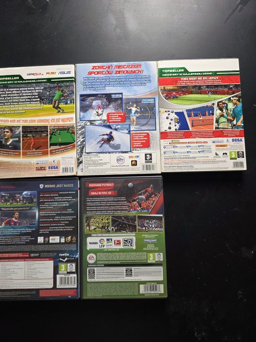 Zestaw gier sportowych PC