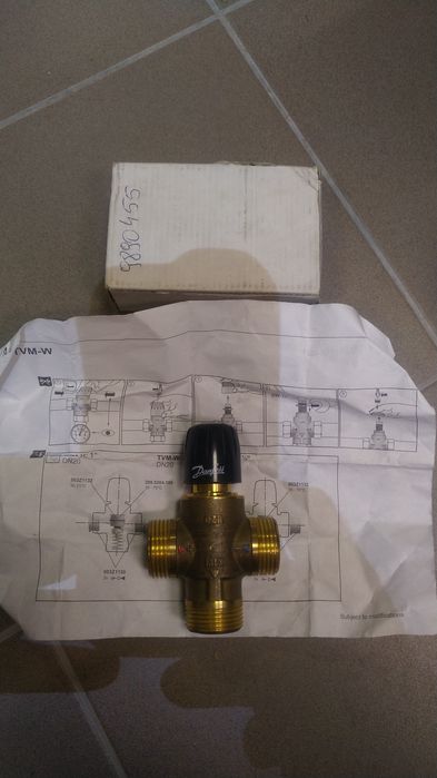 Zawór mieszający Danfoss TVM-W nowy 1 cal