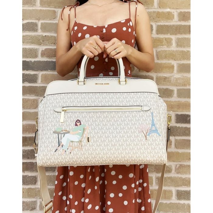 Дорожная сумка Michael Kors Jet Set Travel Paris Girls Large Weekender