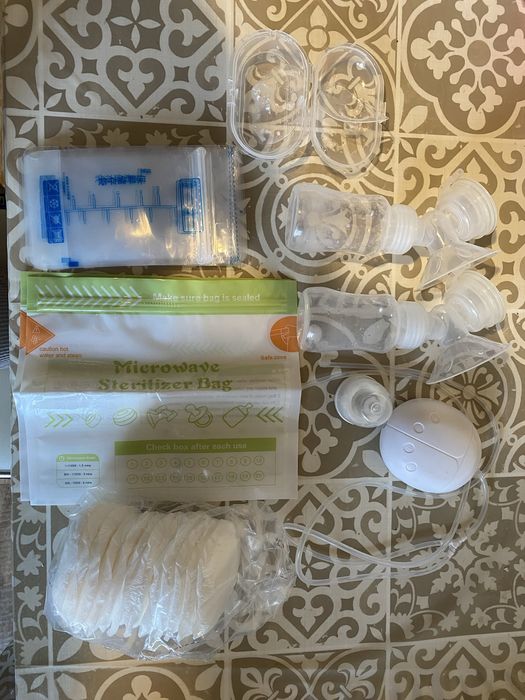 Молокоотсос автоматический , пакеты для сбора молока, стерилизации, тд