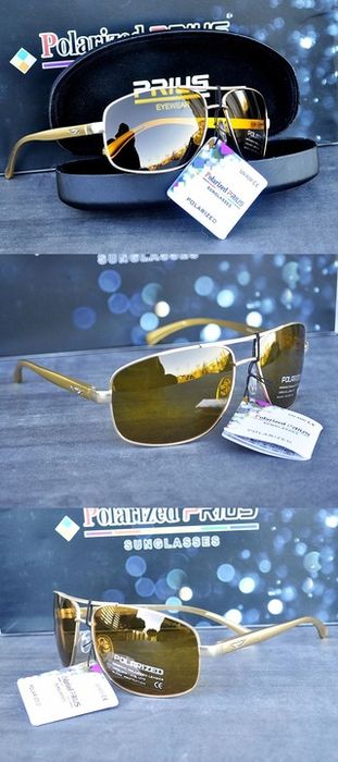 okulary męskie polaryzacyjne aviator fleks etui