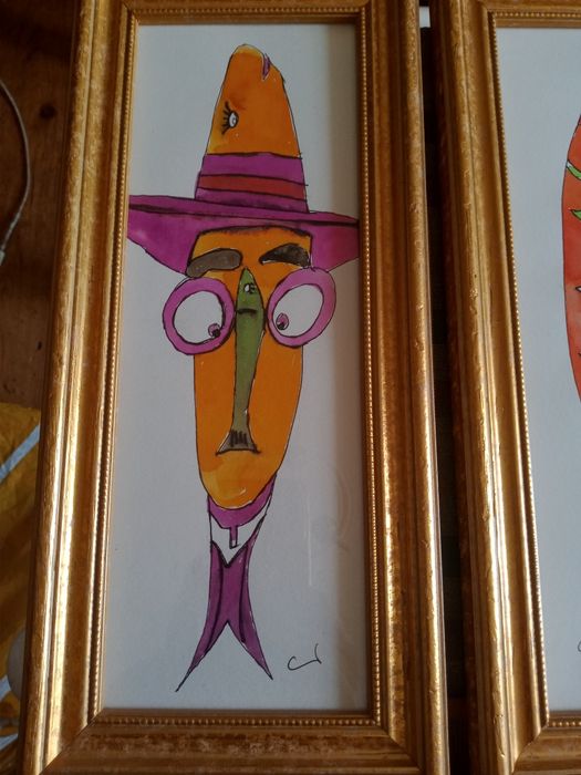 Serigrafias horiginais e assinadas.