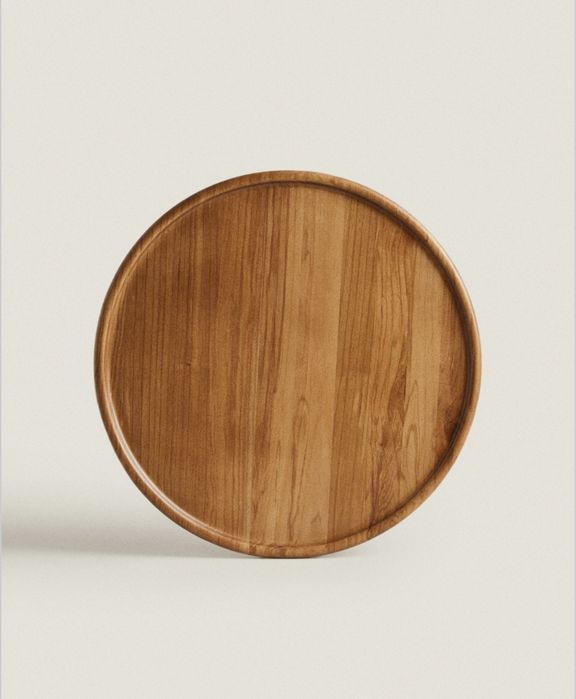 Bandeja Canto Arredondado Zara Home NOVO