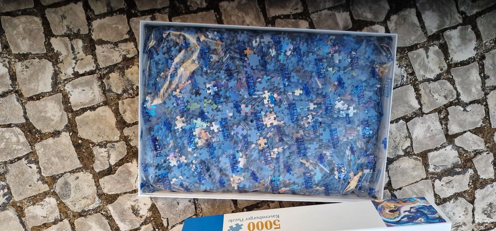 Puzzle Ravensburguer Dragões  Dia e Noite 5000 peças SELADO