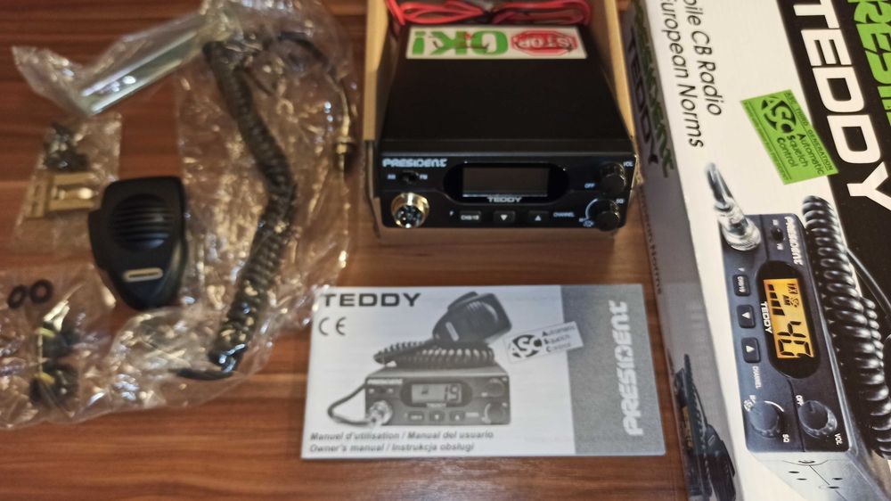 CB radio President Teddy ASC *nowe *nigdy nieużywane