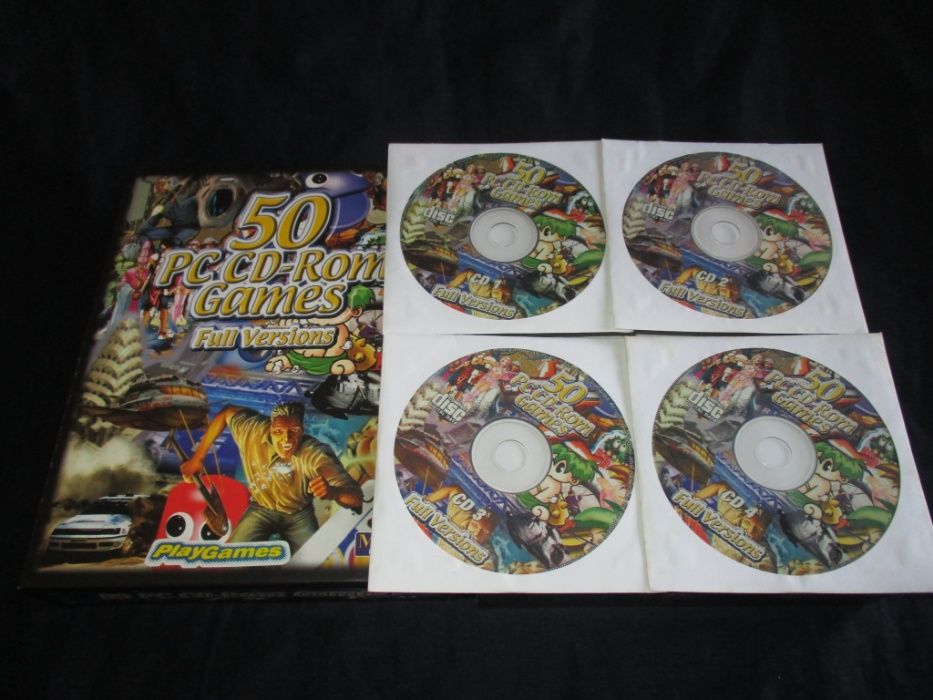 Jogos PC Vintage Clássicos cd-rom