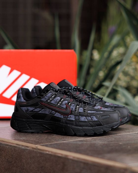 Nike P-6000 Black/Burgundy Crush