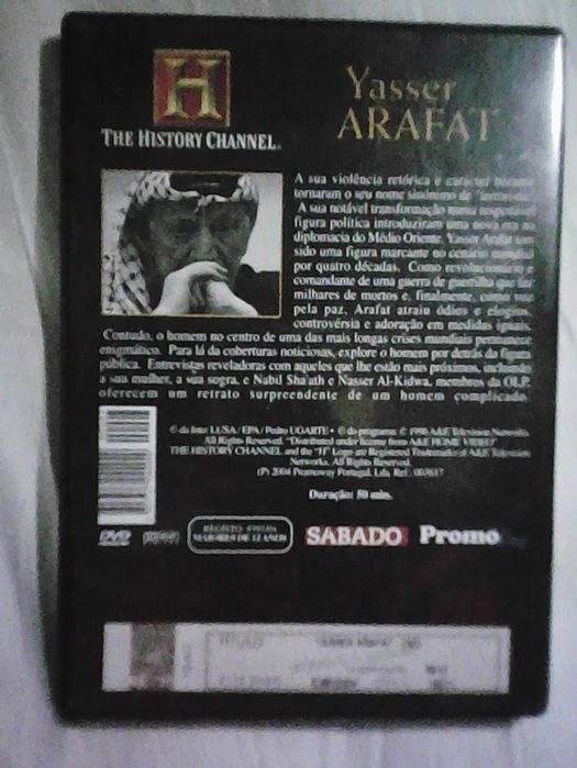 yaser arafat , dvd original