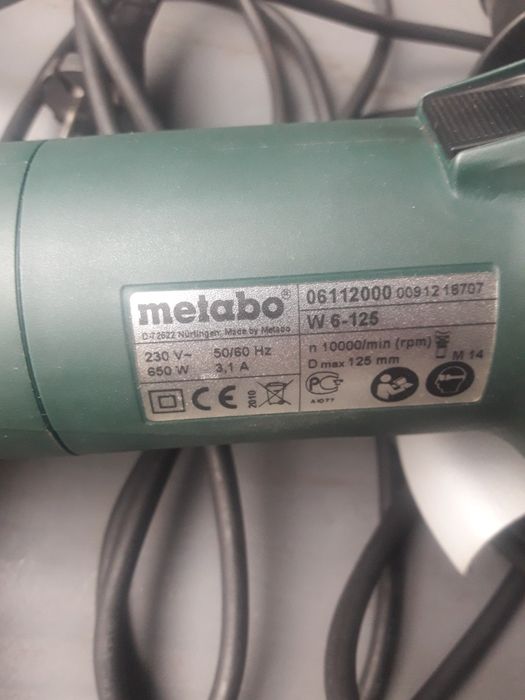 Болгарка Бош. Метабо.