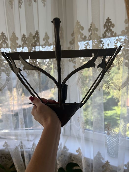 Кованые светильники, настенные люстры , кронштейны