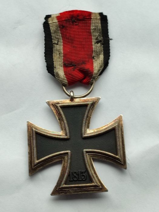 Sygnowany krzyż ek2 1939 że szpangą luftwaffe