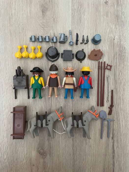 Playmobil 3747 cowboys western mineiros