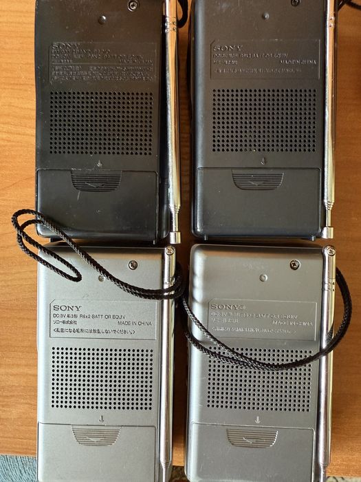 Компактные AM/FM приемники SONY