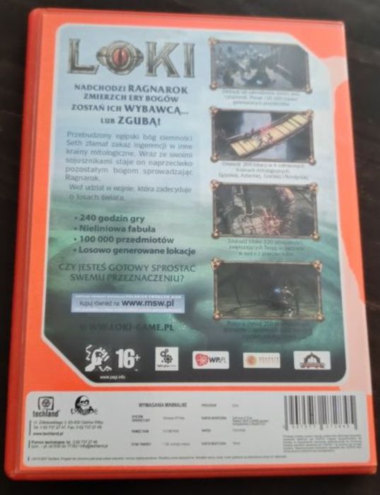 Gry PC zestaw 2 sztuki Loki i Torchlight od
