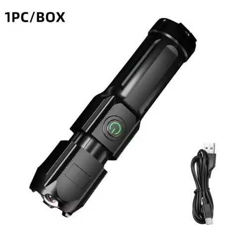 Lanterna Led Telescópica Recarregável USB