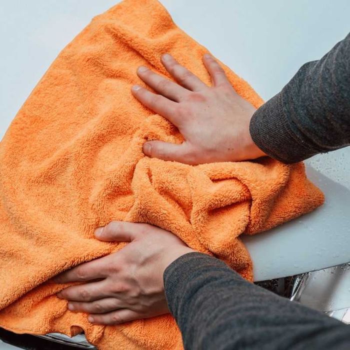 Мікрофібровий рушник для сушки авто K2 Lussy, Flossy, Twisty полотенце