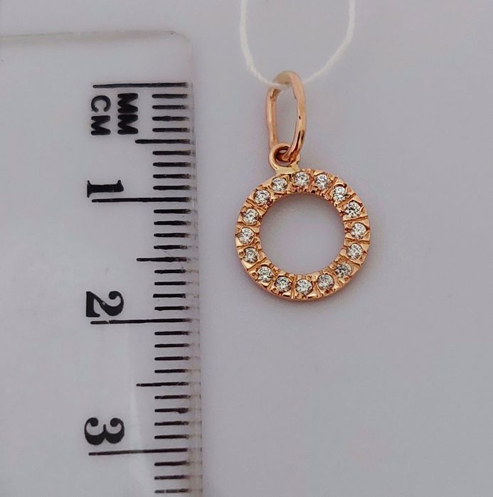 Золота підвіска (кулон) "Яскравість" 585 проба нова