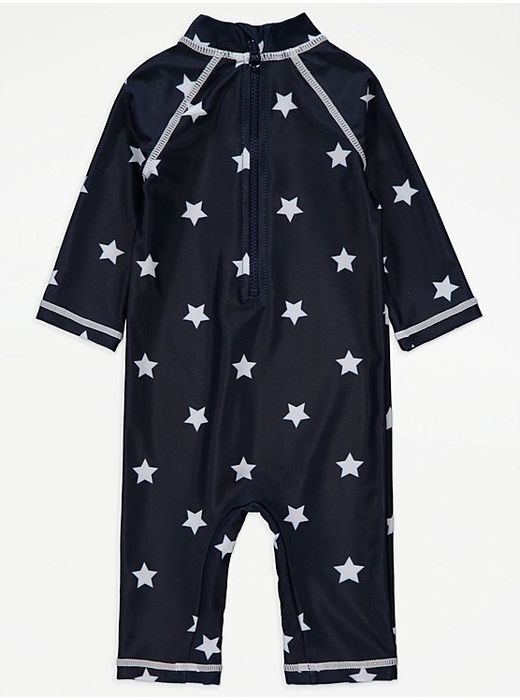 62-68 George 3-6 mies. UPF40+ strój przeciwsłoneczny ochronny granat