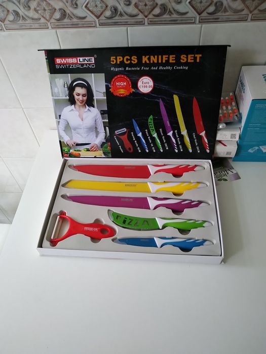 Conj facas cozinha de