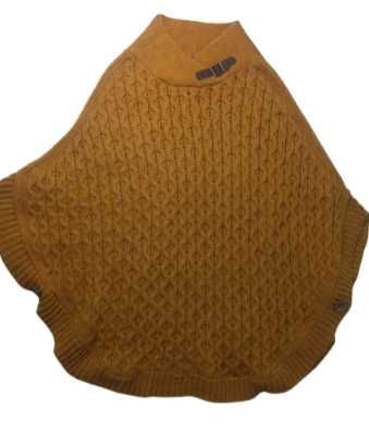 poncho de tricô Feminino