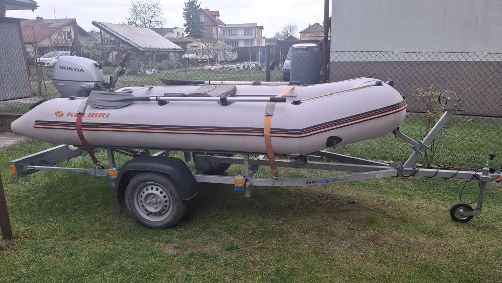 Sprzedam ponton z silnikiem Honda 20
