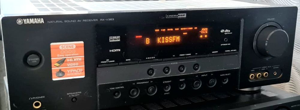 Ресівер YAMAHA RX-V363   240W
