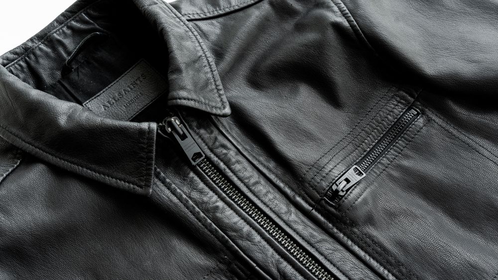 Allsaintsа lark leather jacket кожаная куртка  шкіряна All saints