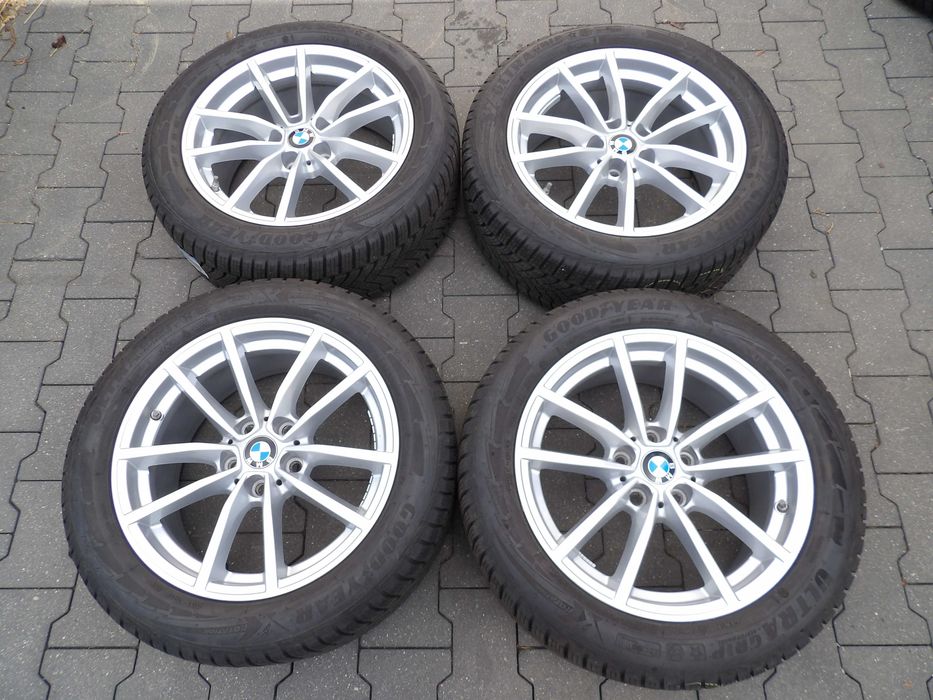 koła aluminiowe 17 bmw 225/50r17 goodyear zima + czujniki
