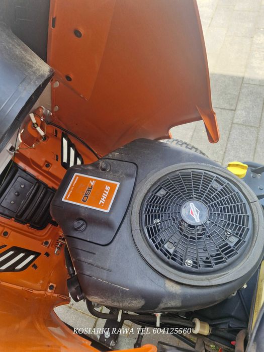 Kosiarka traktorek Stihl v2 112cm duzy kosz ,2019r