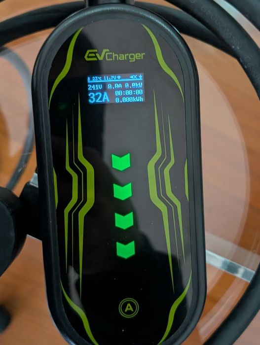 Carregador veículo elétrico até 7kw - 4 metros cabo