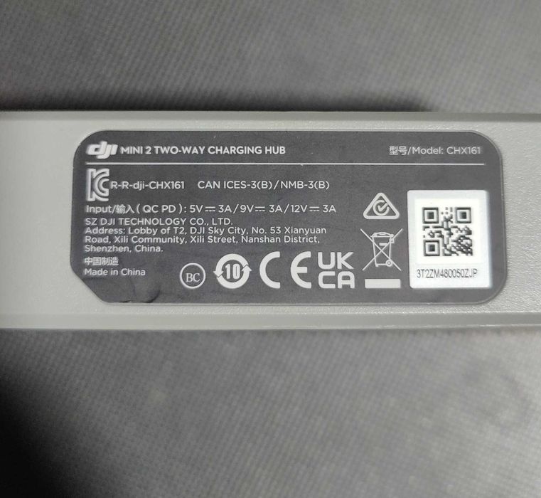 Carregador de bateria dji mini 2 + acessórios de proteção hélices