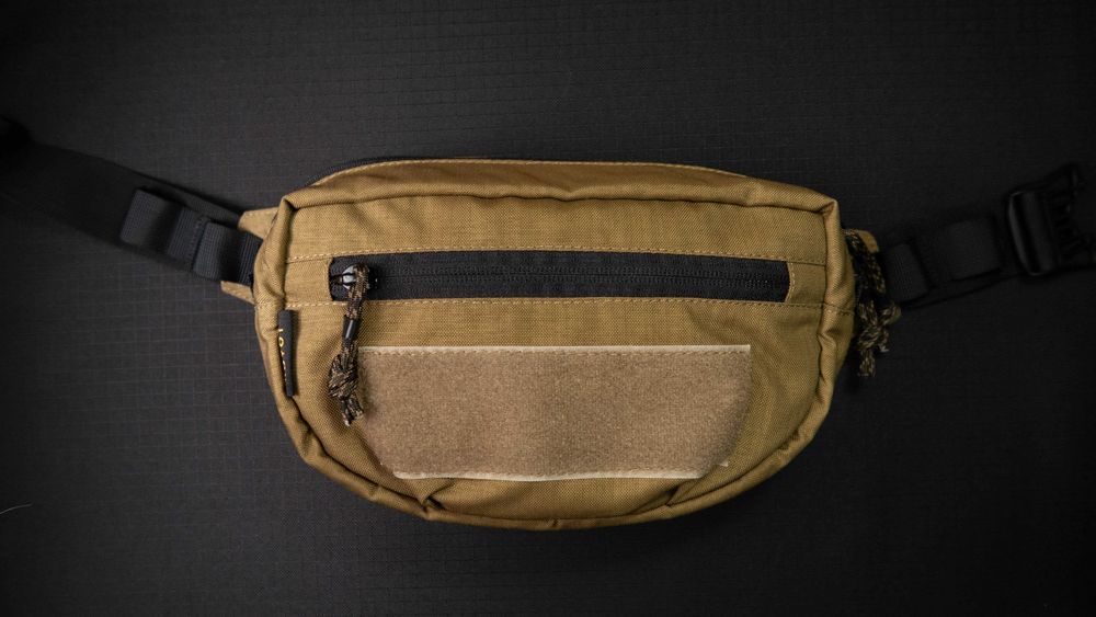 Поясна сумка BRAVO Koyot Packs | Cordura 500D | Чорний / Койот