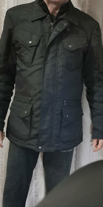 Мужская теплая куртка Geox(ориг., состояние новой!).50 - 52р.