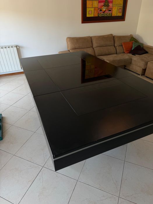 Mesa de Snooker com Tampo Conversível em Mesa de Jantar