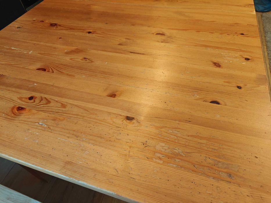 Stół drewniany rozkladany sosna Ikea