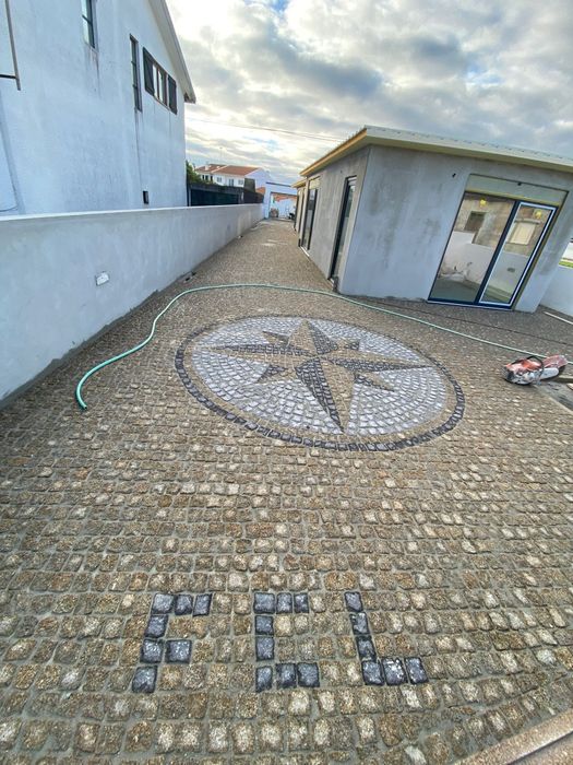 Calçada em Granito   Obras Públicas e Privadas