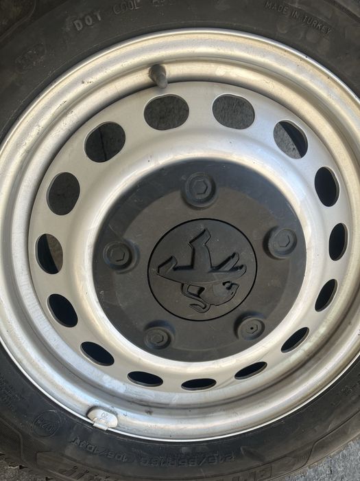 Jantes de ferro 16” furação 5 108