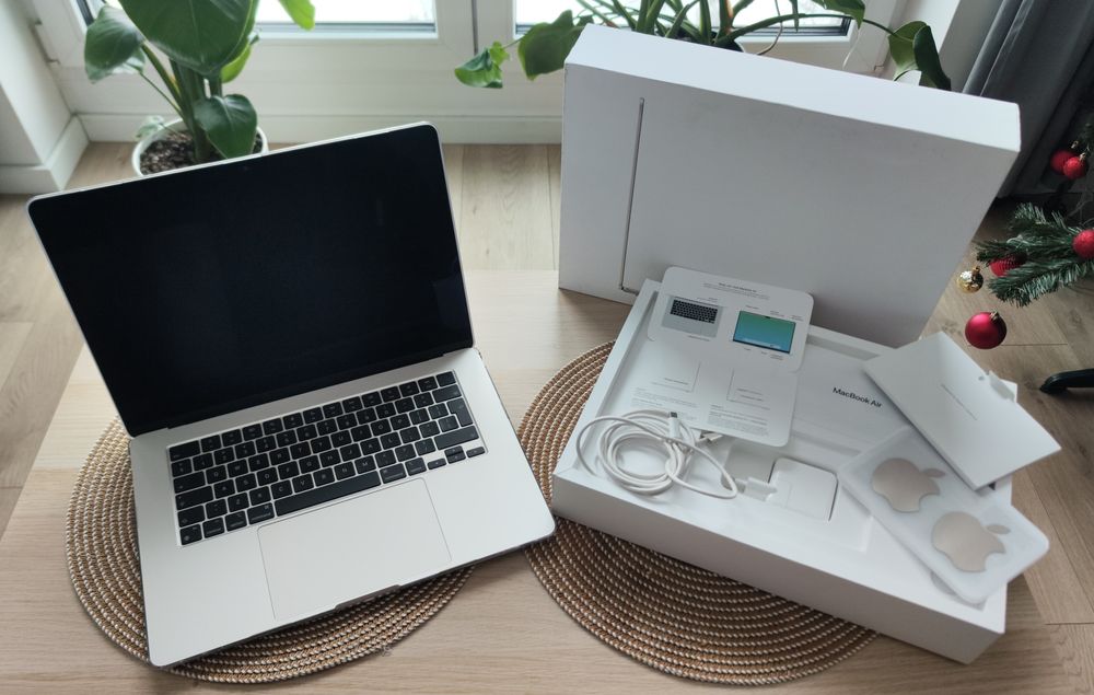 MacBook Air 15" M2 | 8GB | 256GB | Stan Idealny | Gwarancja 2026 | PL